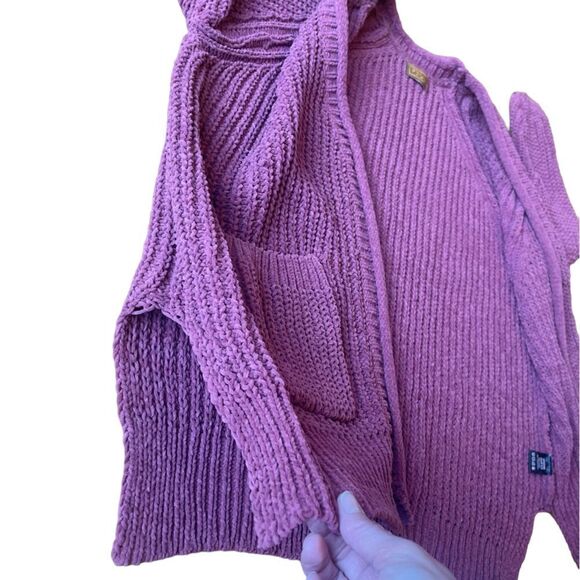 POL Knit Cardigan Open Front Sweater With Pockets Womens Size Small Blush Pink - Picture 8 of 12